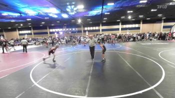 82 lbs Quarterfinal - Brighton Crandell, Mogollon vs Rocket Furr, Pounders WC