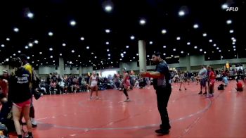 120 lbs 4th Wrestleback (16 Team) - Danielle Selman, TWA #1 vs Jasmine Lilland, Elevation WC