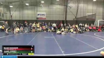 95 lbs Round 3 (6 Team) - Blake Ramaeker, Montana Maroon vs Daniel Dorsey, South Dakota Thunder
