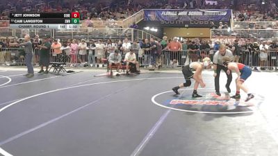 106 1A Champ. Round 1 - Cam Langston, South Walton Hs vs Jett Johnson, Cocoa Beach
