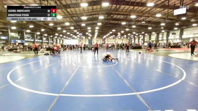 106 lbs Consi Of 64 #1 - Jadiel Mercado, NY vs Jonathan Foss, CT