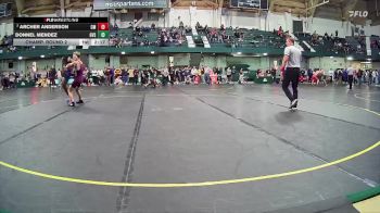 125 lbs Champ. Round 2 - Archer Anderson, Central Michigan vs Donnel Mendez, GVSU