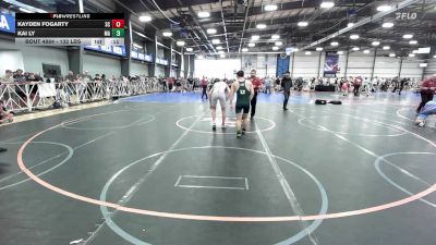 132 lbs Consi Of 16 #2 - Kayden Fogarty, SC vs Kai Ly, MA