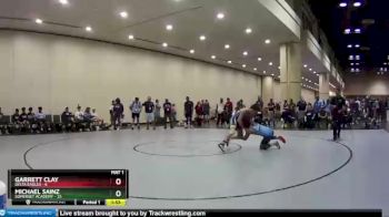 145 lbs Quarters & Wb (16 Team) - Michael Sainz, Somerset Academy vs Garrett Clay, Delta Eagles