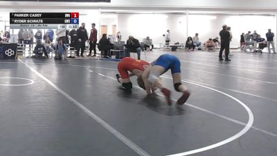 80 kg Semis - Parker Casey, Sebolt Wrestling Academy vs Ryder Schulte, Grindhouse Wrestling Club
