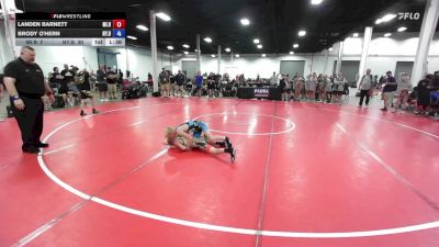 84 lbs Landen Barnett, Michigan Red vs Brody O'Hern, New York Blue