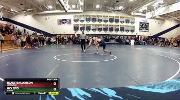 165 lbs Cons. Round 3 - Gio Zito, Solon vs Blake Balderson, Louisville
