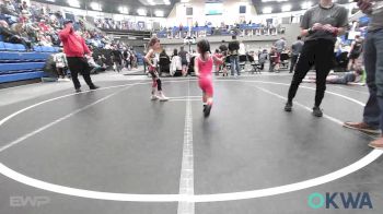 46-49 lbs Rr Rnd 2 - Riley Spottedwolf, Clinton Youth Wrestling vs Cassadee Sloan, Morrison Takedown Club
