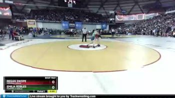 Cons. Round 2 - Emilia Robles, Peninsula (Girls) vs Regan Swope, Meridian (Girls)