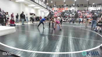 83 lbs Rr Rnd 3 - Ava Henderson, HURRICANE WRESTLING ACADEMY vs Dejuan Fields, Tulsa Blue T Panthers