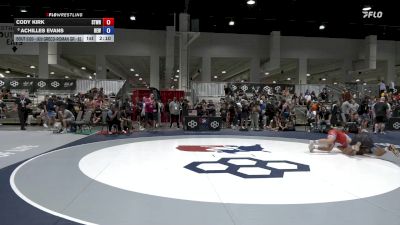 Quarters - Cody Kirk, Stronghold Wrestling vs Achilles Evans, Betterman Elite Wrestling