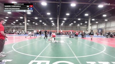 132 lbs Rr Rnd 1 - Gabriel Campanelli, Kraken - BHSE vs Evan Kaliakoudas, Head Hunters - BHSE