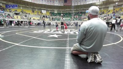 37-40 lbs 3rd Place - Zayden White, Panther Youth Wrestling-CPR vs Charlotte Koenig, Panther Youth Wrestling-CPR