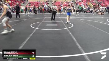 140 lbs Cons. Round 4 - Logan Jenkins, Parsons Wrestling Club vs Gibson Schmidt, South Central Punisher Wrestli