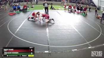 157 lbs Cons. Round 1 - Treagan Hansen, Elko vs Riott Duke, Elko