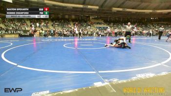 105 lbs Round Of 32 - Daxton Spexarth, Brawlers Wrestling Club KS vs Robbie Crawford, PINnacle