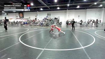 100 lbs Consolation - Orlando II Villapudua, Wright Wr Ac vs Bennett Moore, McKinleyville Panthers
