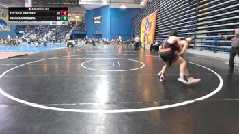 144 lbs Cons. Round 2 - Tucker Pazinko, Jackson Township vs John Carrozza, Ridgefield
