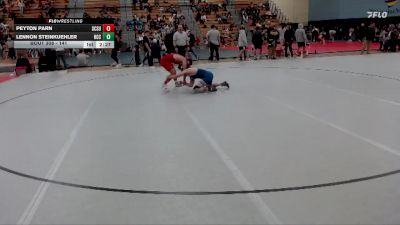 141 lbs Quarterfinal - Peyton Parn, Saint Cloud State vs Lennon Steinkuehler, Harper CC