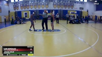 138 Blue Quarterfinal - Jovani Solis, South Dade vs Luis Gonzalez, Wellington Community Hs