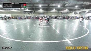 150 lbs Round Of 16 - Helena Acuna, Legacy Wrestling Center vs Nina Shelger, Paradigm Wrestling