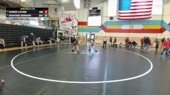 138 lbs Cons. Round 3 - Tanner Layher, Sheridan vs Jonathen Serrano, South