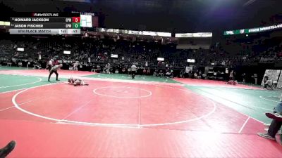 80 lbs 5th Place Match - Jason Fischer, CPWA vs Howard Jackson, CPWA