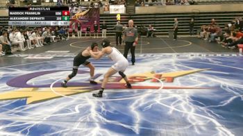 133 lbs Round 1 (4 Team) - Alexander DePratti, Xavier, CT vs Maddox Franklin, Hononegah, IL