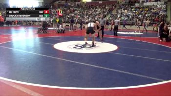 4A 138 lbs Quarterfinal - Eli Keith, GRAVETTE HIGH SCHOOL vs Brock Stevenson, Bauxite High School