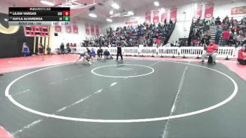 100 lbs Champ. Round 2 - Kayla Alvarenga, Los Osos vs Lilian Vargas, Corona Senior
