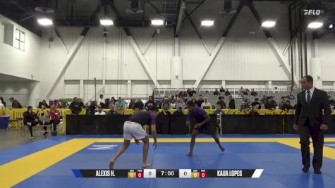 KAUA LOPES vs ALEXIS H. 2024 World IBJJF Jiu-Jitsu No-Gi Championship