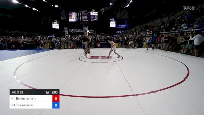 88 lbs Rnd Of 32 - Isaiah Balderrama, AZ vs Trey Kraemer, MN