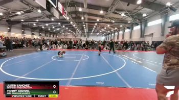 61 lbs Champ. Round 1 - Justin Sanchez, Dead Shot Wrestling Club vs Tommy Gentzel, Apex Grappling Academy