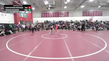 190 lbs Consolation - Liam Schleis-Hooyman, Cony vs Braden McKenzie, Monmouth Richmond Winthrop