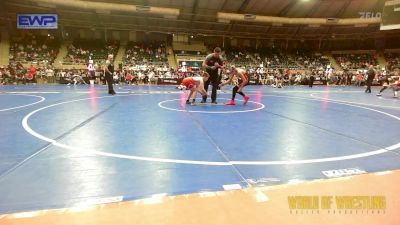 110 lbs Consi Of 8 #2 - Jax Cordova, Steel City Reloaded vs August Hennings, Nebraska Boyz