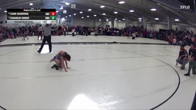 27 lbs Quarterfinal - Charlie Hinze, MWC Wrestling Academy vs Liam Goering, Norris Wrestling Club