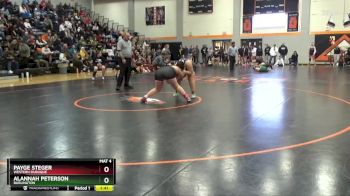 235 lbs Quarterfinal - Payge Steger, Western Dubuque vs Alannah Peterson, Burlington