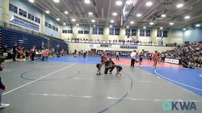 40 lbs Consi Of 4 - Chevvii Ross, Battlefield Wrestling Club vs Hayden Grigsby, Bentonville Wrestling Club