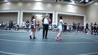 123 lbs Quarterfinal - Emma Molina, Savage House WC vs Ariyelle John, Grindhouse WC