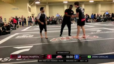 Isaiah Thompson vs Breno Carvalho 2025 ADCC Charlotte Open