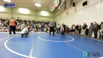 52 lbs Final - Gatlen Ruminer, Sallisaw Takedown Club vs Zion Brown, Greenwood Wrestling Academy