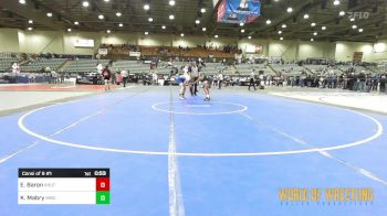 150 lbs Consi Of 8 #1 - Elece Baron, Khutulun vs Kendra Mabry, Mustang Mat Club