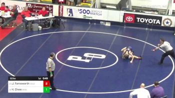 82 lbs Prelim - Rd 32 - Justin Farnsworth, Colonial (PW) vs Hunter Chew, Iroquois