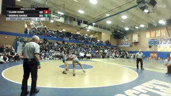 130lbs Semifinal - Desirae Juarez, Southridge (Girls) vs Claire Hume, Squalicum (Girls)