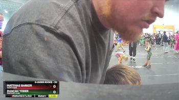 50 lbs Cons. Round 2 - Matthias Barker, Team Tiger vs Duncan Yoder, Panther Club