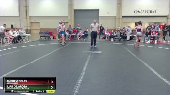 100 lbs Cons. Semi - Ilias Delarosa, Spartans Wrestling Club vs Andrew Boles, Ground Zero