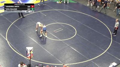 112 lbs Round Of 16 - Makenna Smith, Central Cambria vs Mya Pallone, Quakertown