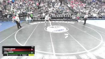 150 lbs Cons. Round 3 - Mason Grow, Mountain View vs Will Dixon, Payson