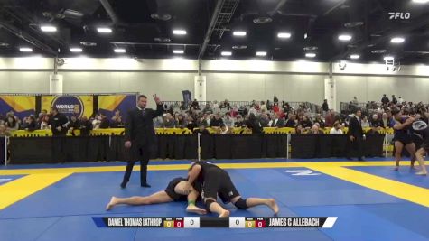 James C Allebach vs Daniel Thomas Lathrop 2024 World IBJJF Jiu-Jitsu No-Gi Championship