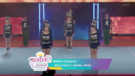 Malden Cyclones [2025 Show Cheer 3 - Varsity - Small] 2025 Pop Warner National Cheer & Dance Championship